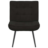 Relaxing Chair Black 64x74x84 cm Velvet