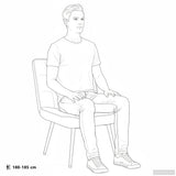 Relaxing Chair Black 64x74x84 cm Velvet
