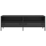 TV Cabinet Black 135x39x43.5 cm Cold-rolled Steel