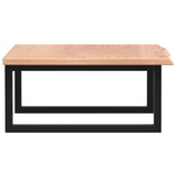 Basin Shelf Wall Mounted Steel and Solid Wood Oak - 45-Degree Angle