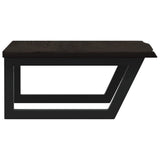 Basin Shelf Wall Mounted Steel and Solid Wood Oak - 45-Degree Angle