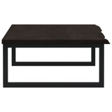 Basin Shelf Wall Mounted Steel and Solid Wood Oak - 45-Degree Angle