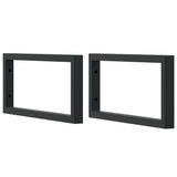 Basin Shelf Wall Mounted Steel and Solid Wood Oak - Close-Up Angle