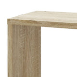 Wall Corner Shelf Sonoma Oak 45x45x147 cm Engineered Wood - Close-Up Angle