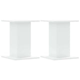 Speaker Stands 2 pcs White 30x30x40 cm Engineered Wood