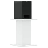 Speaker Stands 2 pcs White 30x30x40 cm Engineered Wood