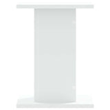 Speaker Stands 2 pcs White 30x30x40 cm Engineered Wood
