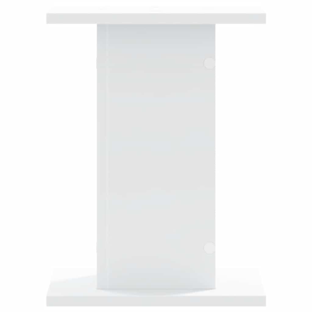 Speaker Stands 2 pcs White 30x30x40 cm Engineered Wood