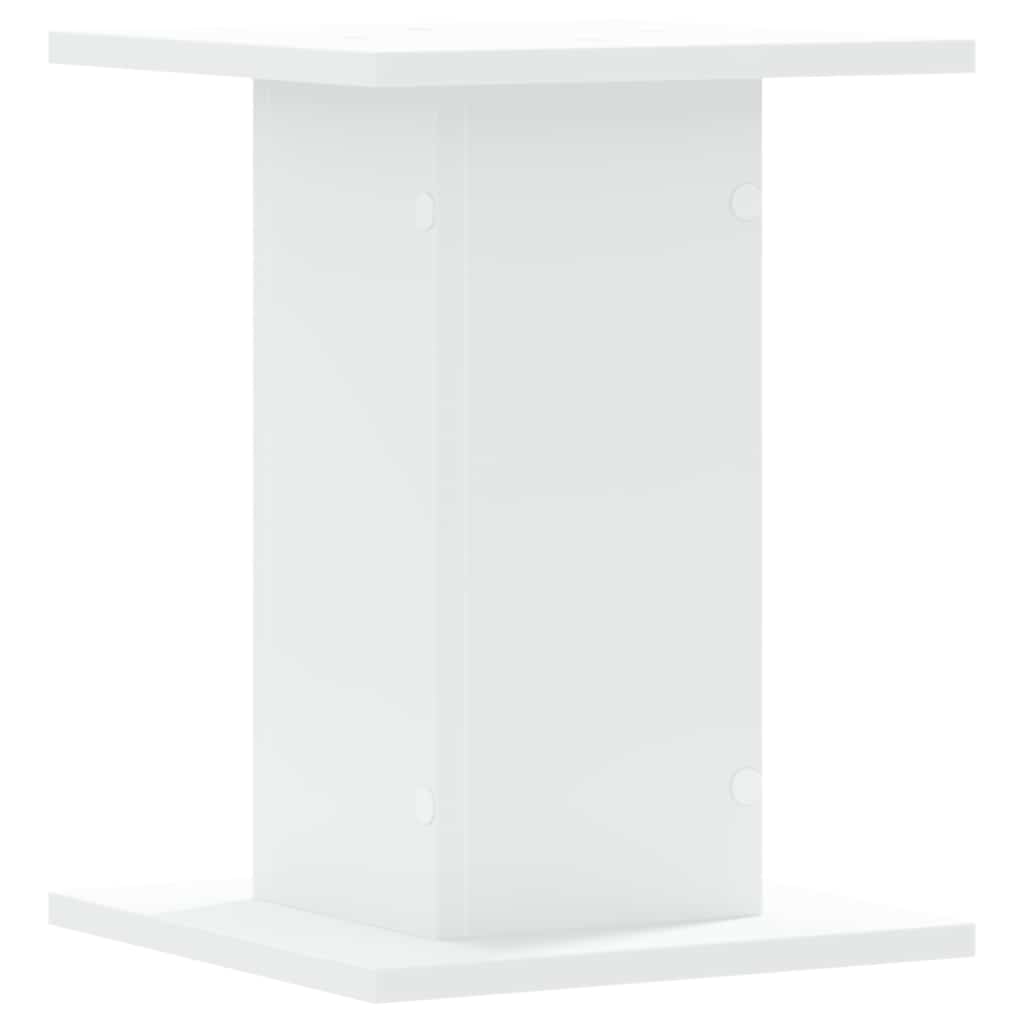 Speaker Stands 2 pcs White 30x30x40 cm Engineered Wood