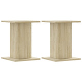 Speaker Stands 2 pcs Sonoma Oak 30x30x40 cm Engineered Wood