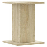 Speaker Stands 2 pcs Sonoma Oak 30x30x40 cm Engineered Wood - Top-Down View
