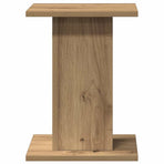 Speaker Stands 2 pcs Artisan Oak 30x30x40 cm Engineered Wood