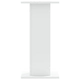 Speaker Stands 2 pcs White 30x30x60 cm Engineered Wood - Top-Down View