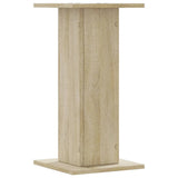Speaker Stands 2 pcs Sonoma Oak 30x30x60 cm Engineered Wood - Top-Down View