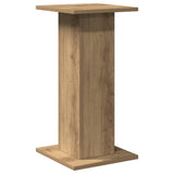 Speaker Stands 2 pcs Artisian Oak 30x30x60 cm Engineered Wood - Front View