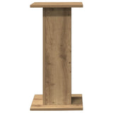 Speaker Stands 2 pcs Artisian Oak 30x30x60 cm Engineered Wood - Top-Down View