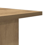 Speaker Stands 2 pcs Artisian Oak 30x30x60 cm Engineered Wood - Rear View