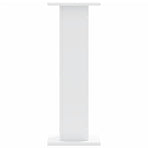 Speaker Stands 2 pcs White 30x30x80 cm Engineered Wood