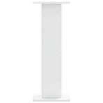 Speaker Stands 2 pcs White 30x30x80 cm Engineered Wood
