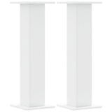 Speaker Stands 2 pcs White 30x30x95 cm Engineered Wood