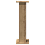 Speaker Stands 2 pcs Artisian Oak 30x30x95 cm Engineered Wood - Top-Down View