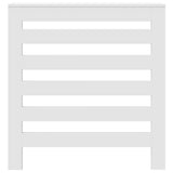 Radiator Cover White 78x20x82 cm Engineered Wood