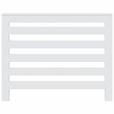 Radiator Cover White 104x20x82 cm Engineered Wood