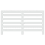 Radiator Cover White 149x20x82 cm Engineered Wood