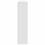 Radiator Cover White 149x20x82 cm Engineered Wood