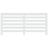 Radiator Cover White 175x20x82 cm Engineered Wood