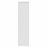 Radiator Cover White 104x20x82 cm Engineered Wood
