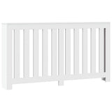 Radiator Cover White 149x20x82 cm Engineered Wood