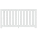Radiator Cover White 149x20x82 cm Engineered Wood