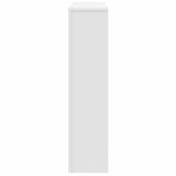 Radiator Cover White 149x20x82 cm Engineered Wood