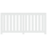 Radiator Cover White 175x20x82 cm Engineered Wood