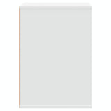 Corner Chest of Drawers White 60x41x58 cm Engineered Wood - Close-Up Angle