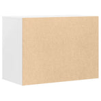 Corner Chest of Drawers White 80x41x58 cm Engineered Wood