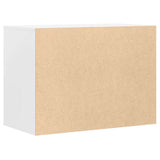 Corner Chest of Drawers White 80x41x58 cm Engineered Wood - Rear View