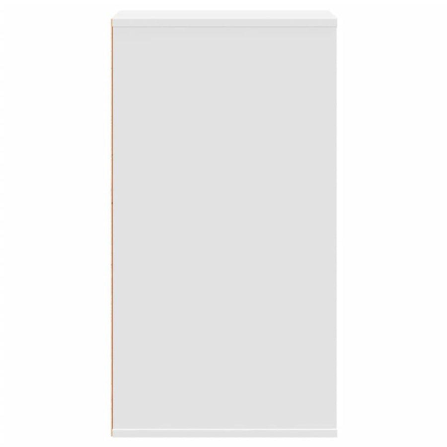 Corner Chest of Drawers White 40x41x76 cm Engineered Wood