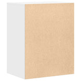 Corner Chest of Drawers White 60x41x76 cm Engineered Wood - Rear View