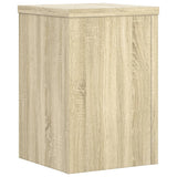 Plant Stands 2 pcs Sonoma Oak 20x20x30 cm Engineered Wood - Side View
