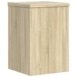 Plant Stands 2 pcs Sonoma Oak 20x20x30 cm Engineered Wood - 45-Degree Angle