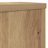 Plant Stands 2 pcs Artisan Oak 20x20x30 cm Engineered Wood - Close-Up Angle