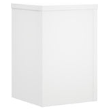Plant Stands 2 pcs White 25x25x35 cm Engineered Wood
