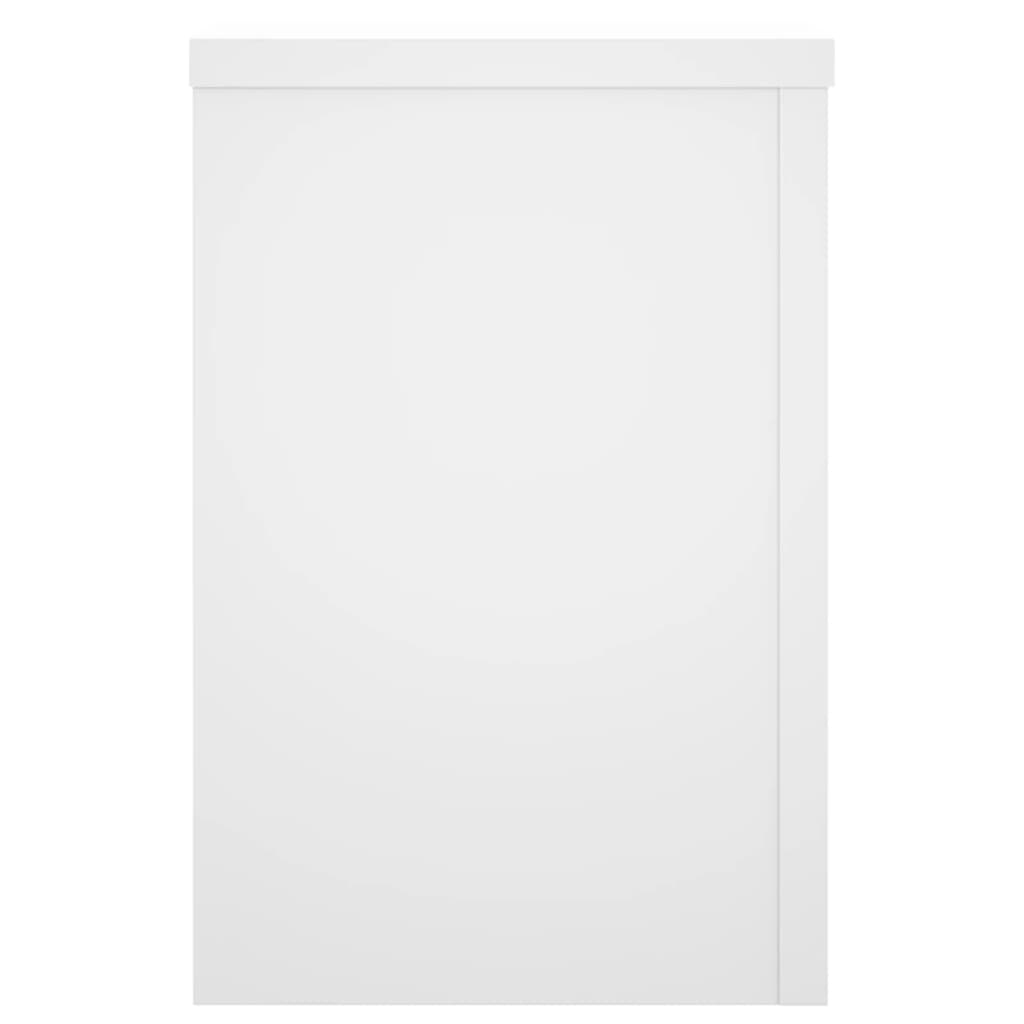 Plant Stands 2 pcs White 25x25x35 cm Engineered Wood