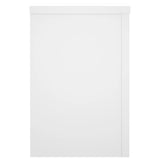 Plant Stands 2 pcs White 25x25x35 cm Engineered Wood - 45-Degree Angle