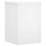 Plant Stands 2 pcs White 25x25x35 cm Engineered Wood
