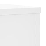 Plant Stands 2 pcs White 25x25x35 cm Engineered Wood - Low Angle