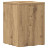 Plant Stands 2 pcs Artisan Oak 25x25x35 cm Engineered Wood