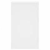 Plant Stands 2 pcs White 30x30x50 cm Engineered Wood - 45-Degree Angle